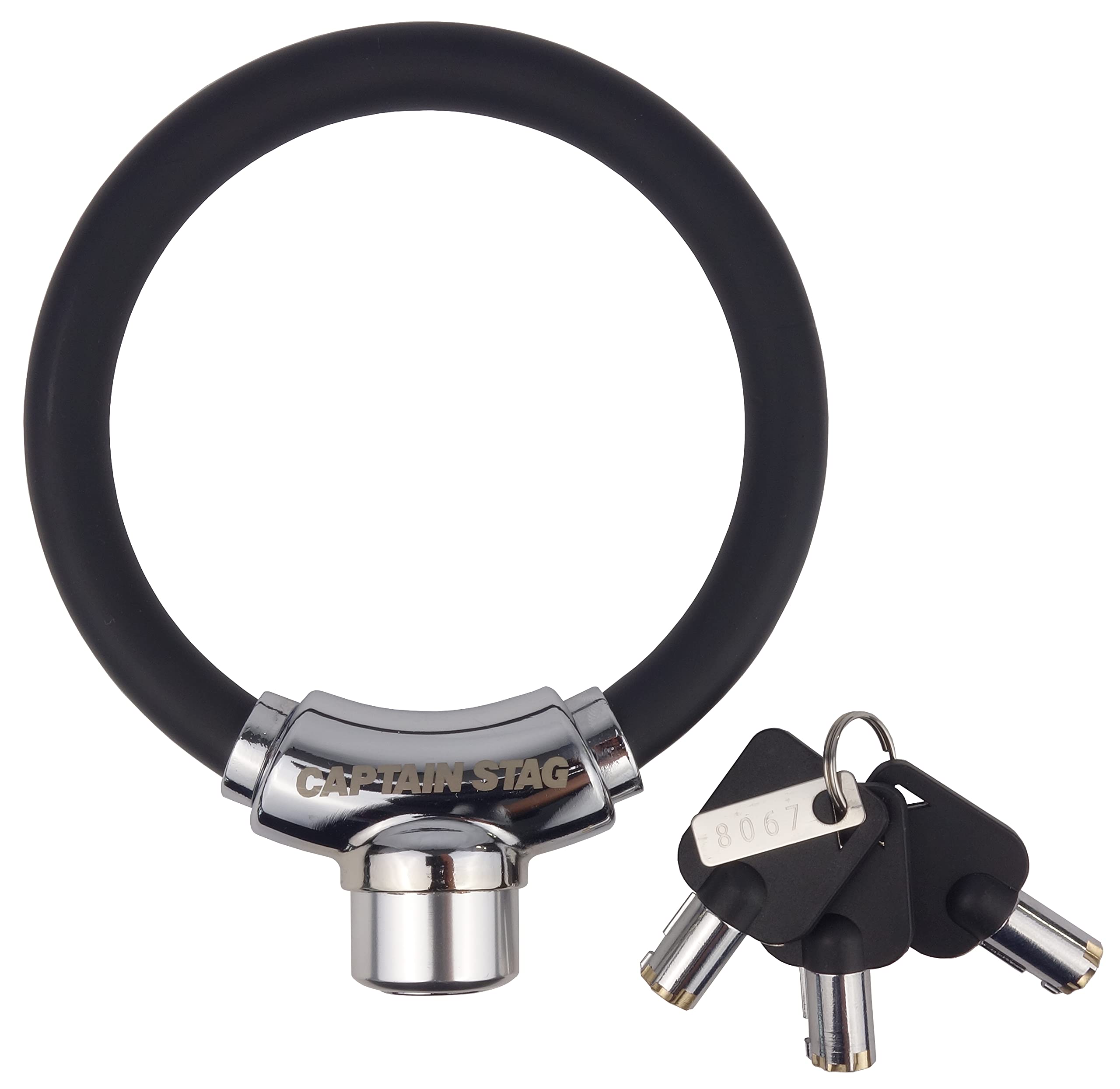 キャプテンスタッグ(CAPTAIN STAG) 自転車 鍵 ワイヤーロック Y-7345