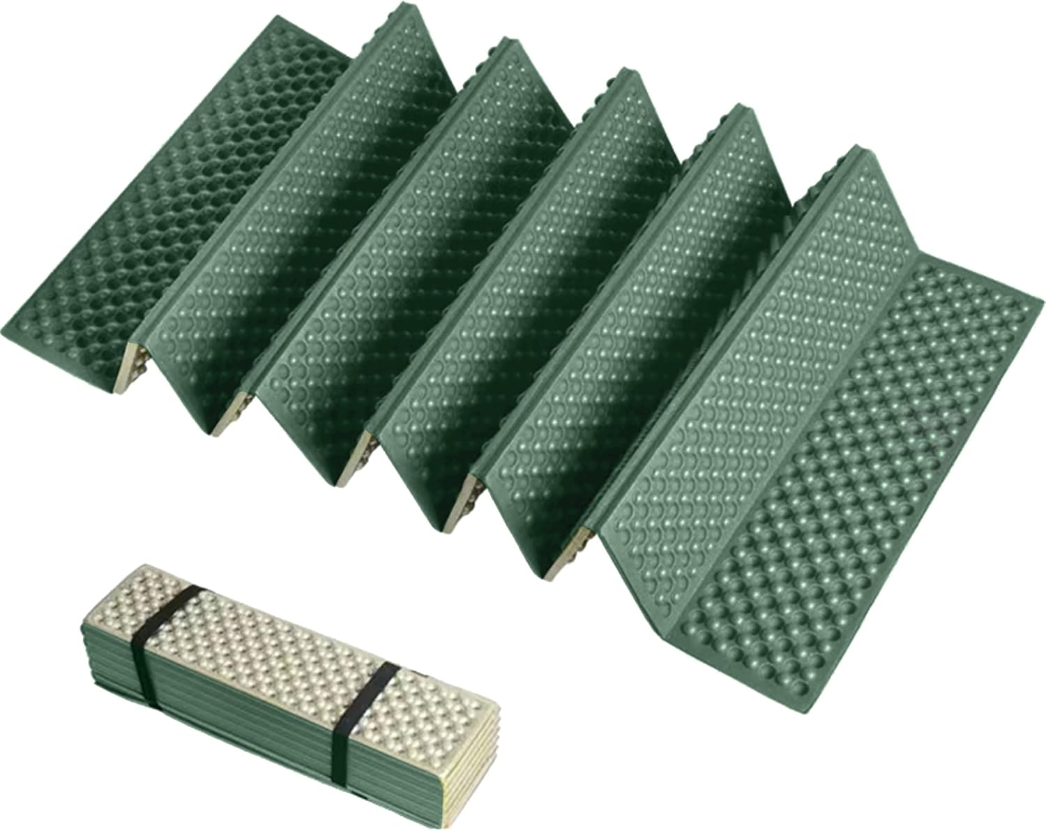 キャンプ マット AYO ダークグリーン+黒